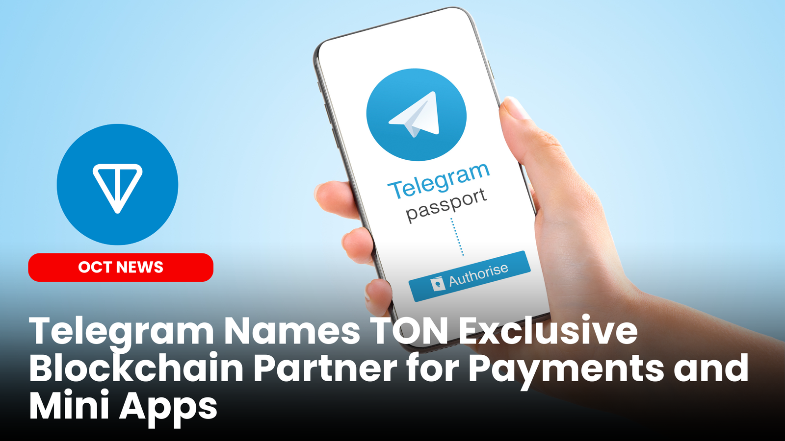 TON payments in Telegram app