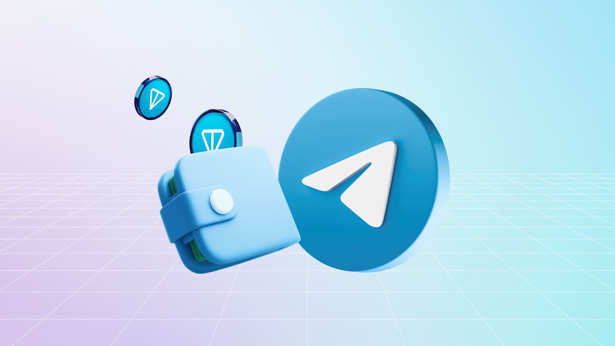 Infographic illustrating the global growth of TON wallet adoption within Telegram, highlighting user expansion and integration features.